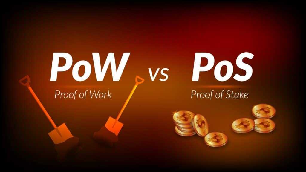 Proof of work vs proof of stake