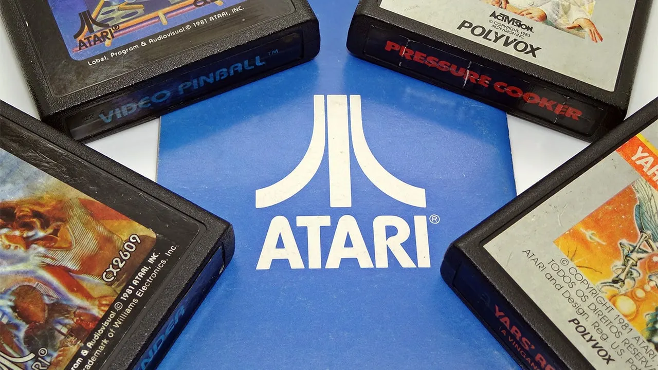 Atari logo. Image: Anderson Reis/Shutterstock