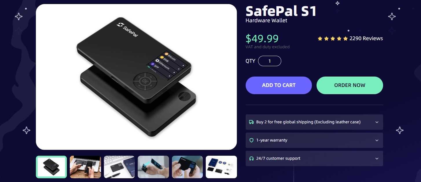 SafePal S1 - Best cold wallets