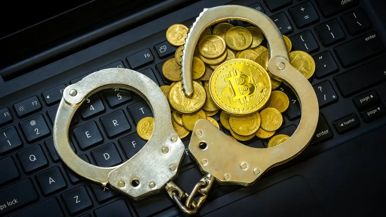 Bitcoin and crime. Image: Shutterstock