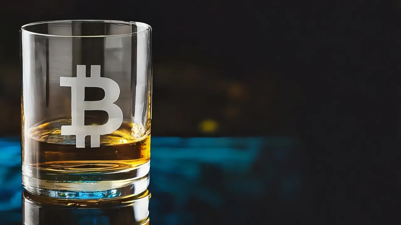 Bitcoin and booze. Image: Shutterstock