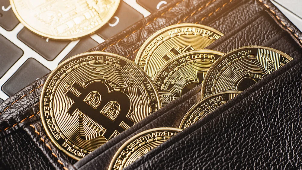 A wallet full of Bitcoin. Image: Shutterstock.