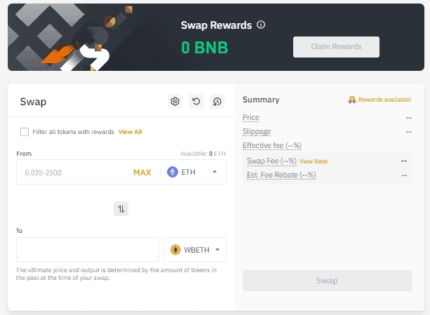 Binance Swap Farming