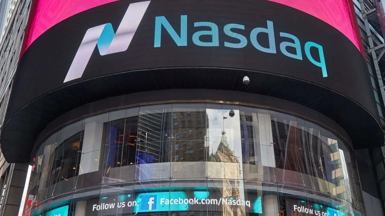 Nasdaq. Image: Shutterstock