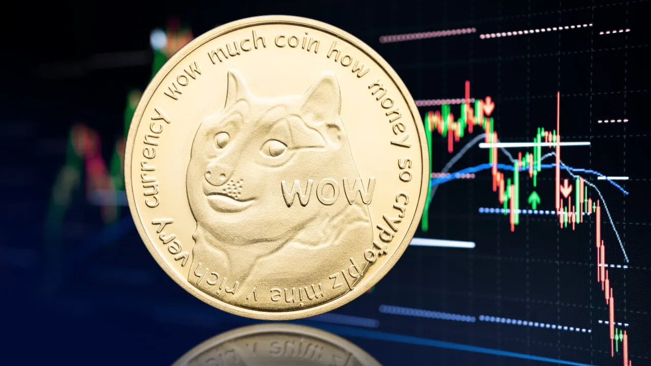 Dogecoin. Image: Shutterstock