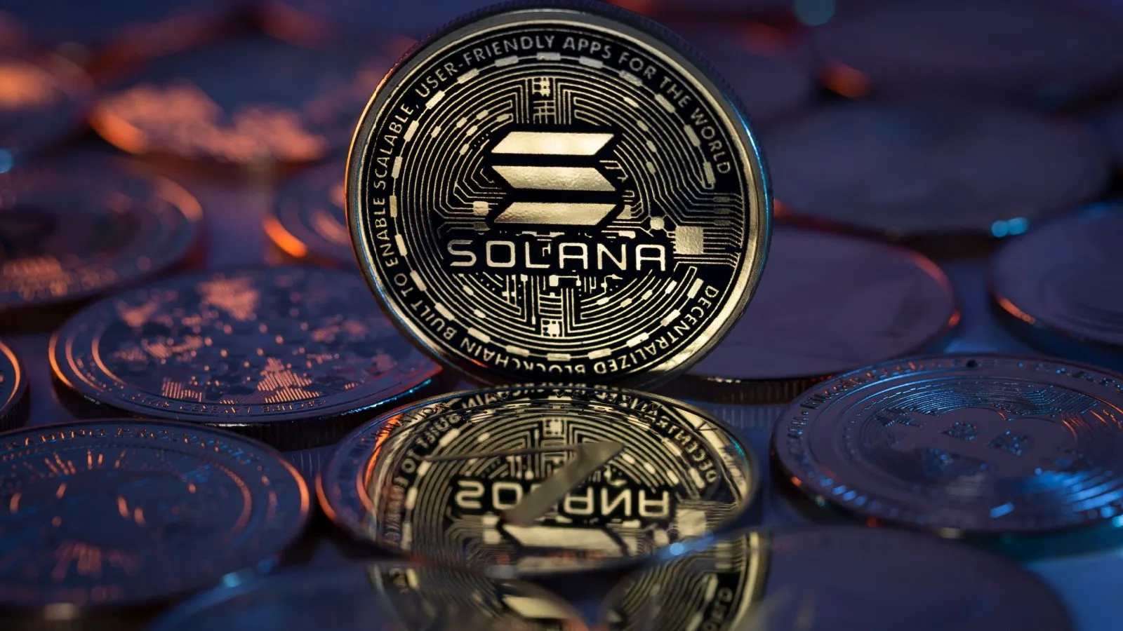 Solana Coin. Source: Shutterstock