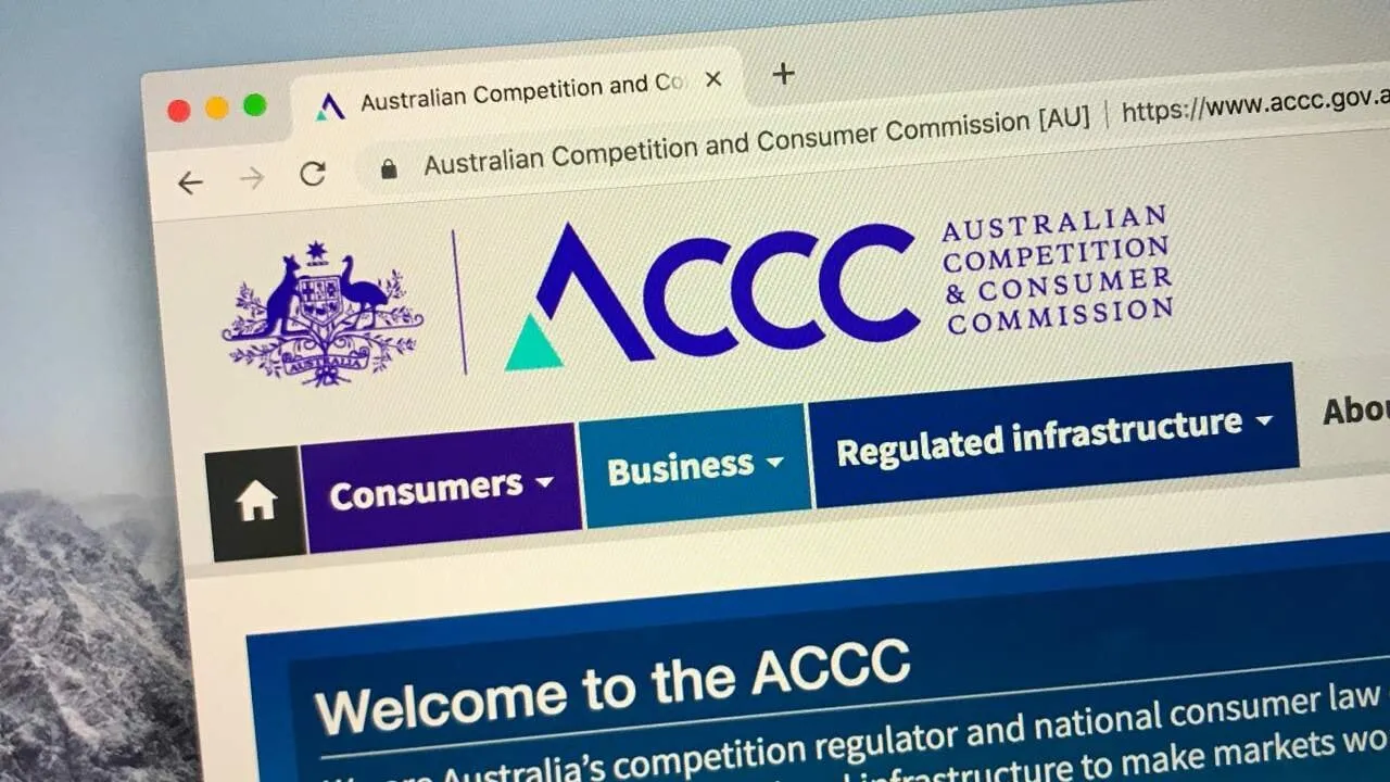 Australia's ACCC. Image: Shutterstock