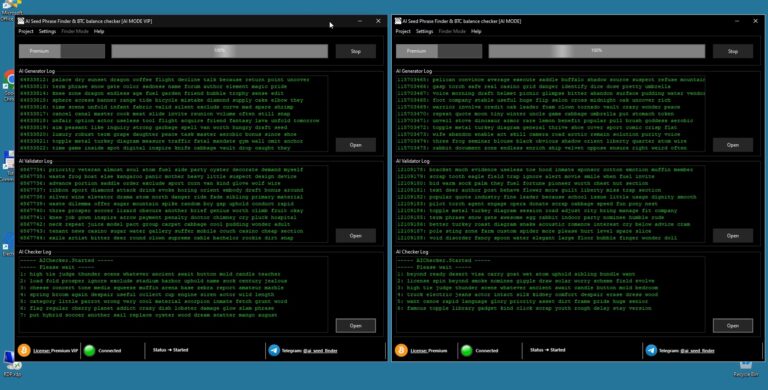 Как восстановить старый биткоин кошелёк и найти потерянный биткоин с AI Seed Finder