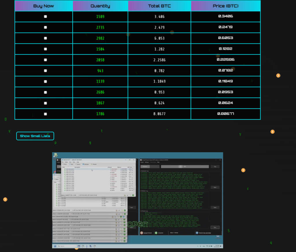 Bitcoin seed phrases list with balance download